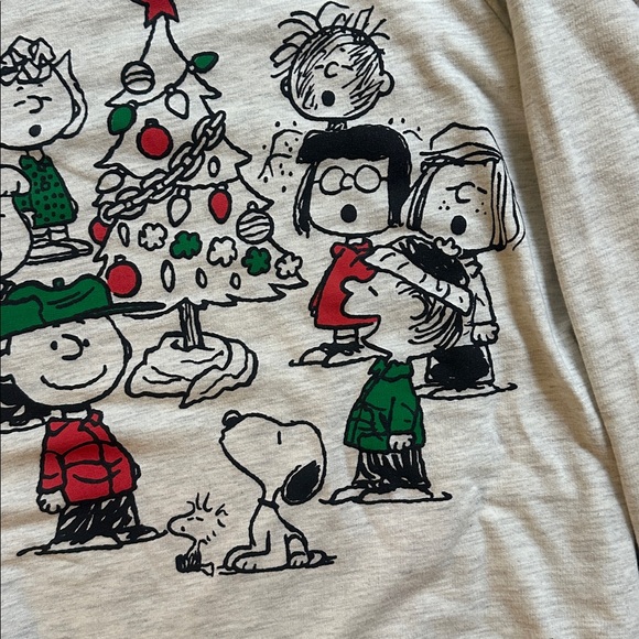 Peanuts Snoopy Christmas Crewneck - Picture 2 of 3